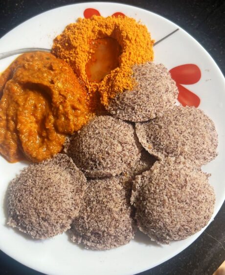 Black Rice Idli Batter